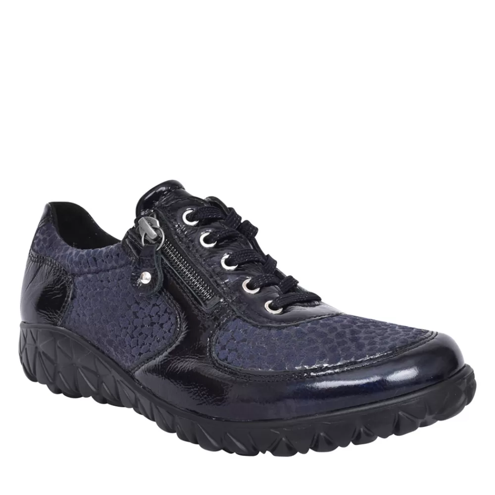 Ladies WALDLAUFER Ladies H89001 Havy Trainer In Navy
