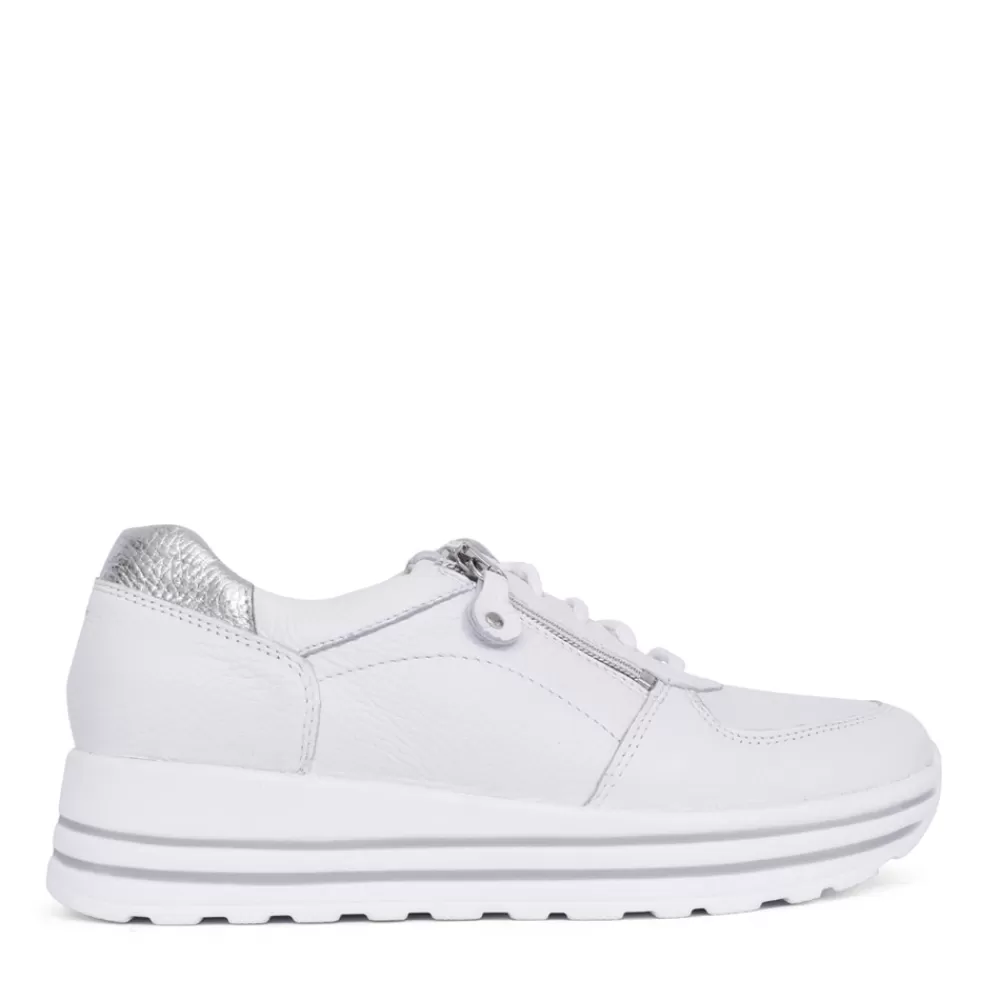 Ladies WALDLAUFER Ladies H-Lana 758009 Trainer In White