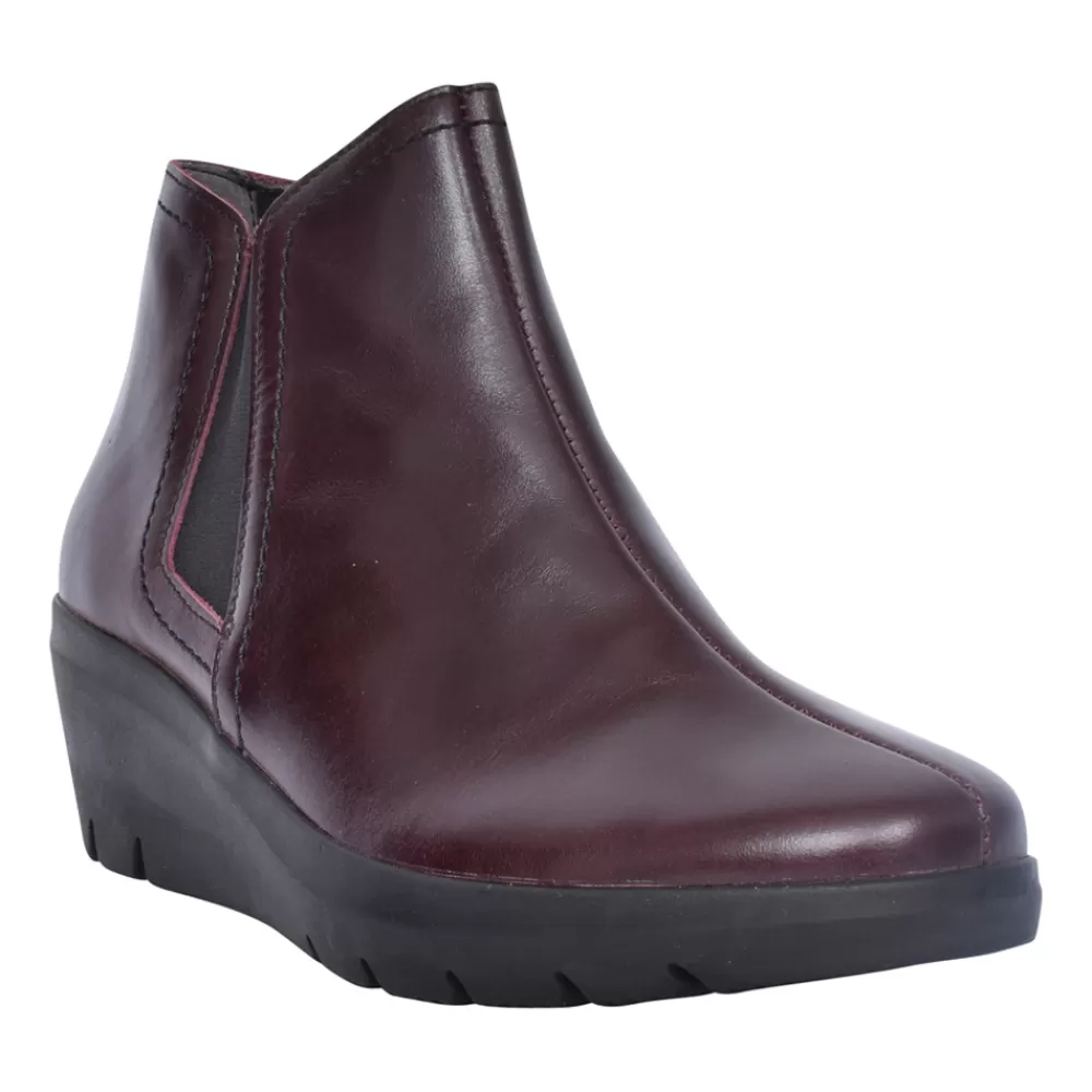Ladies DUBARRY Ladies Jace Wedge Ankle Boot In Wine