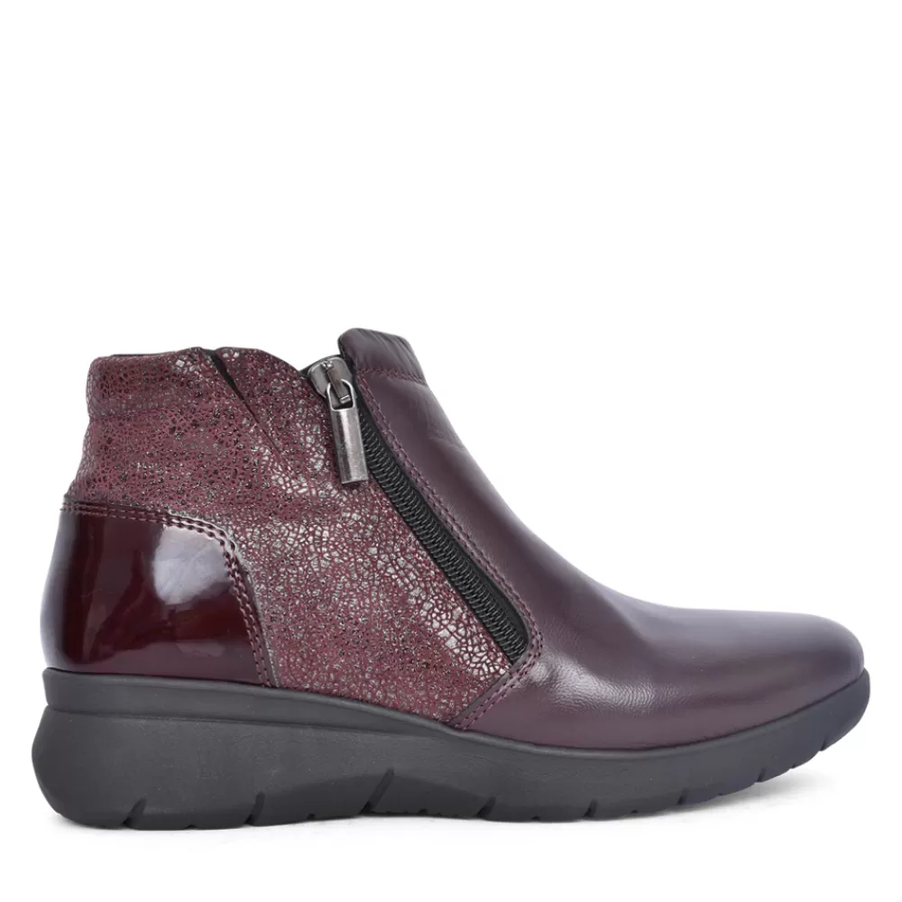 Ladies DUBARRY Ladies Jay Ankle Boot In Wine