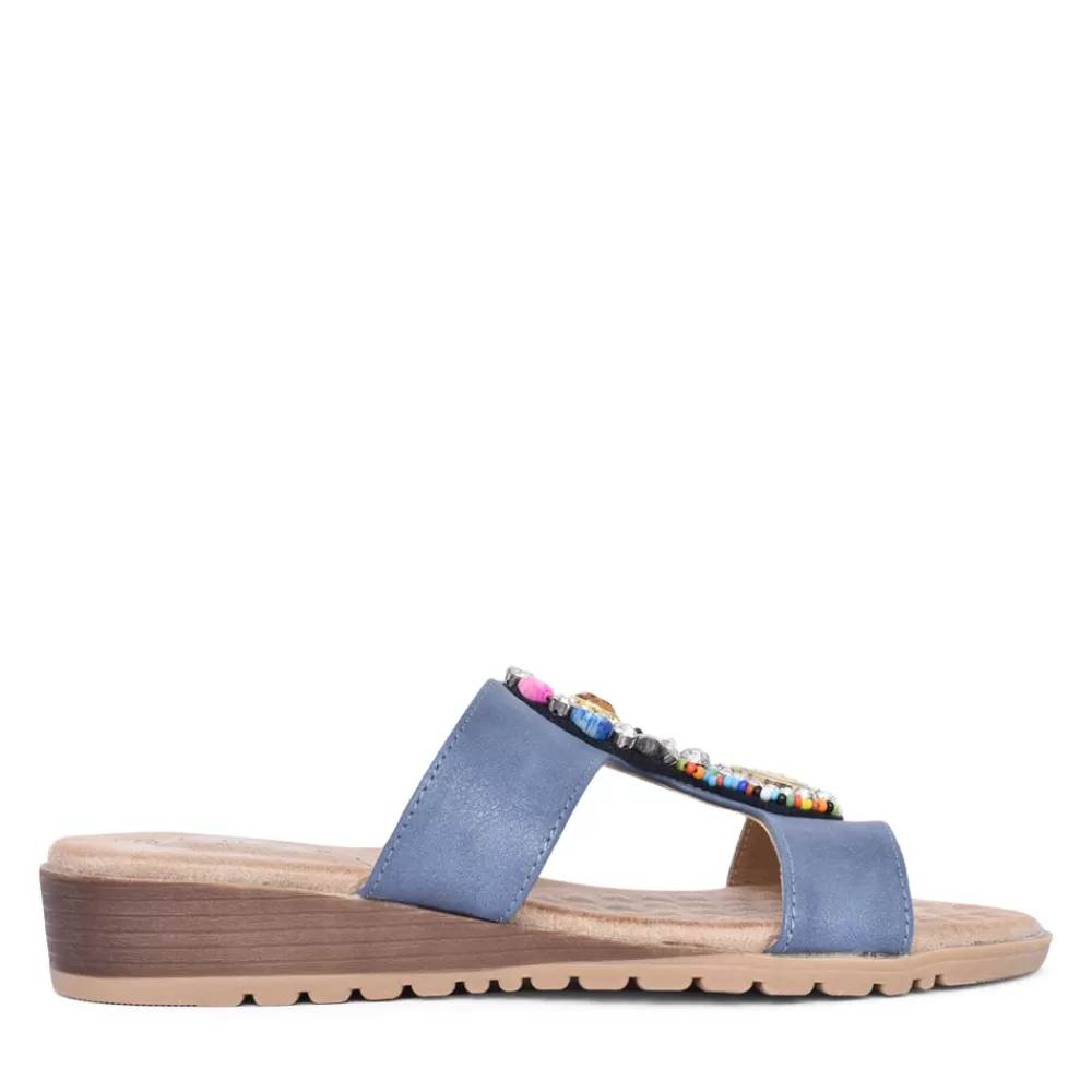 Ladies LUNAR Ladies Jlh324 Elsa Sandal In Blue