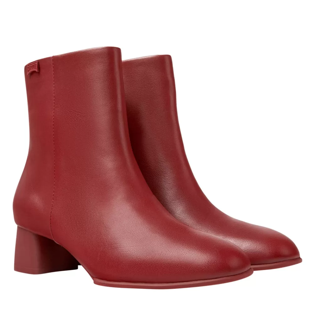 Ladies CAMPER Ladies Katie K400664Ankle Boot In Burgandy