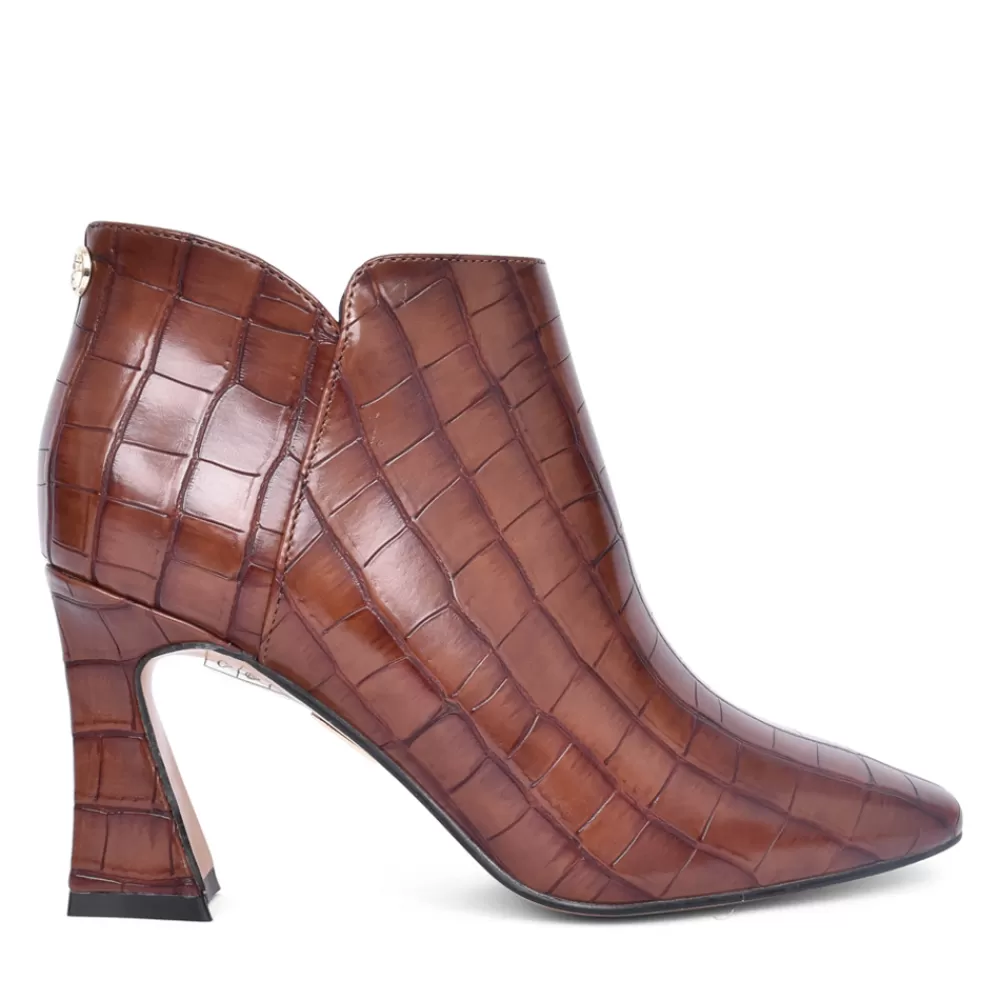 Ladies MODA IN PELLE Ladies Katriona High Heel Ankle Boot In Dark Brown