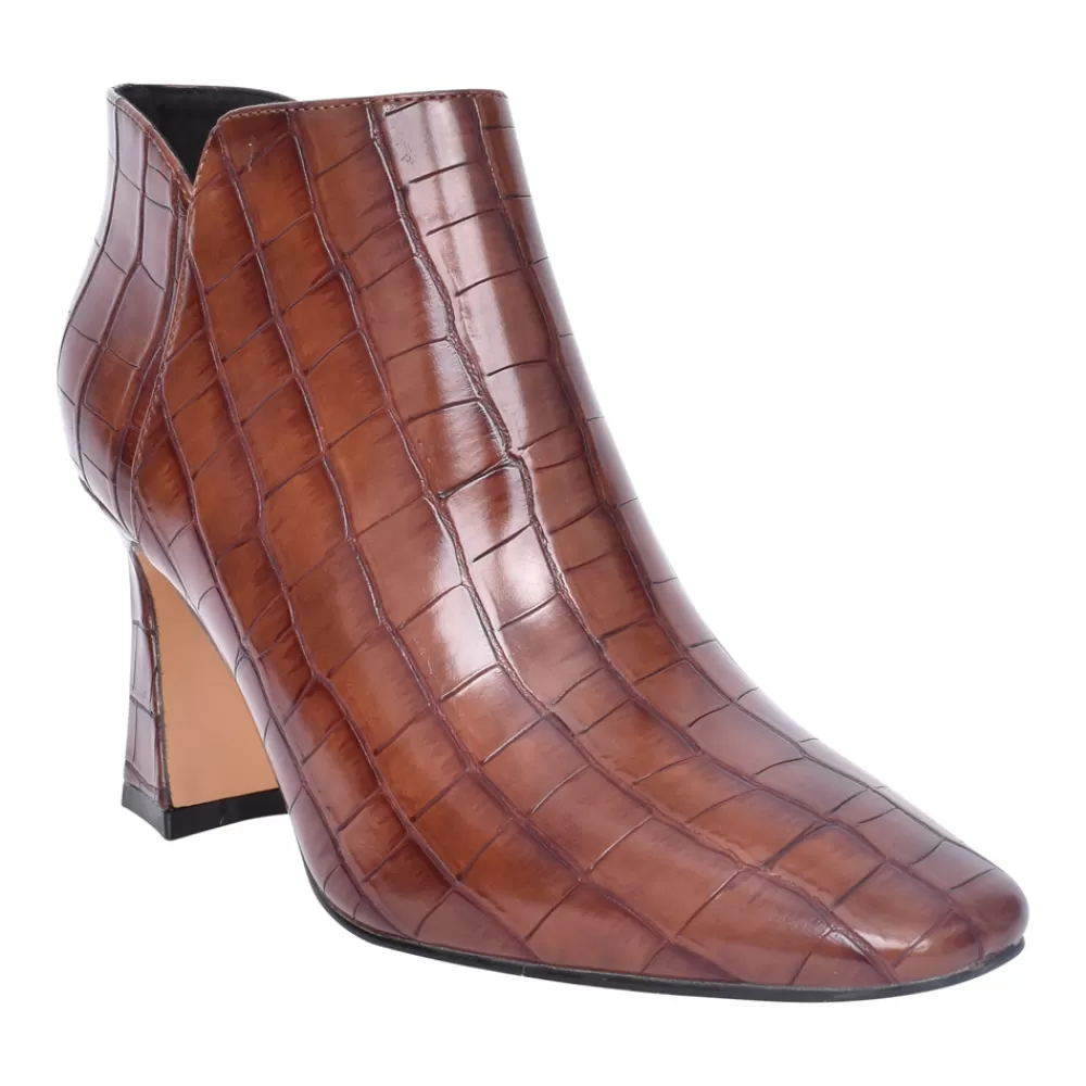 Ladies MODA IN PELLE Ladies Katriona High Heel Ankle Boot In Dark Brown