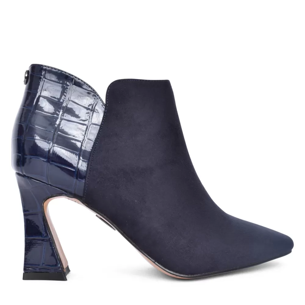 Ladies MODA IN PELLE Ladies Katriona High Heel Ankle Boot In Navy