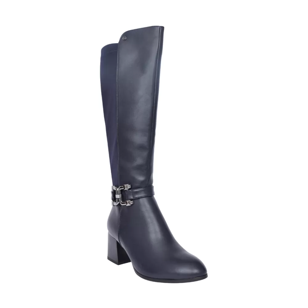 Ladies ZANNI & CO Ladies Kirdasa Long Leg Boot In Navy