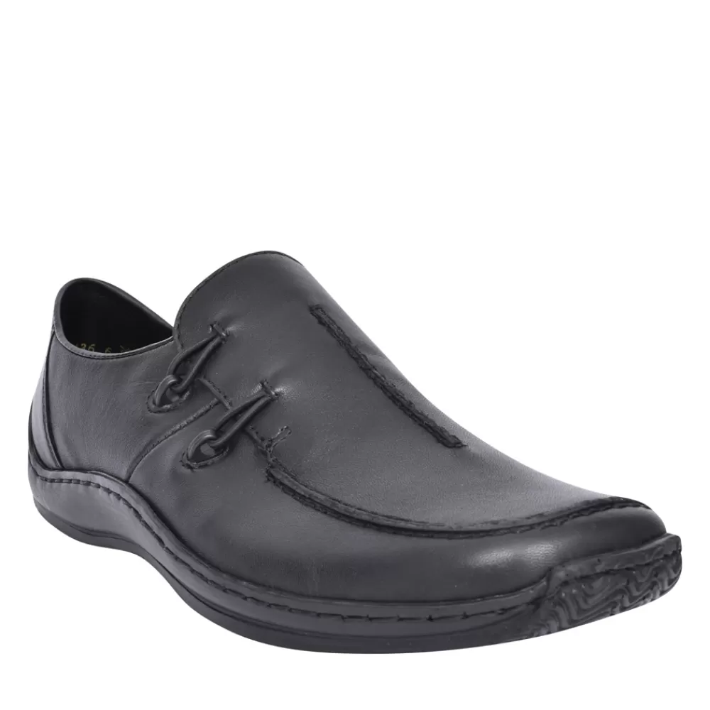 Ladies RIEKER Ladies L1751 Slip-On Shoe In Black