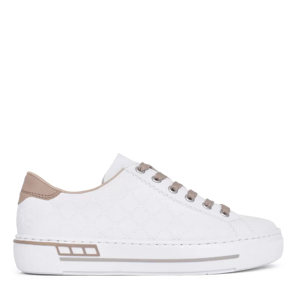Ladies RIEKER Ladies L88W2 Trainer In White