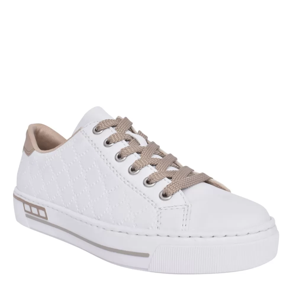 Ladies RIEKER Ladies L88W2 Trainer In White