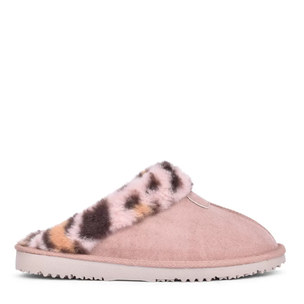 Ladies ELLA Ladies Lily Mule Slipper In Mink