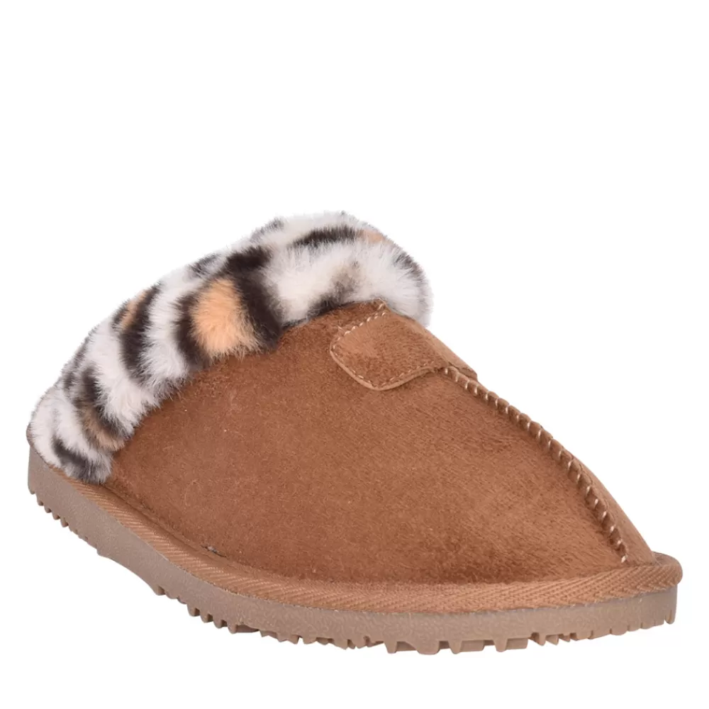 Ladies ELLA Ladies Lily Mule Slipper In Tan