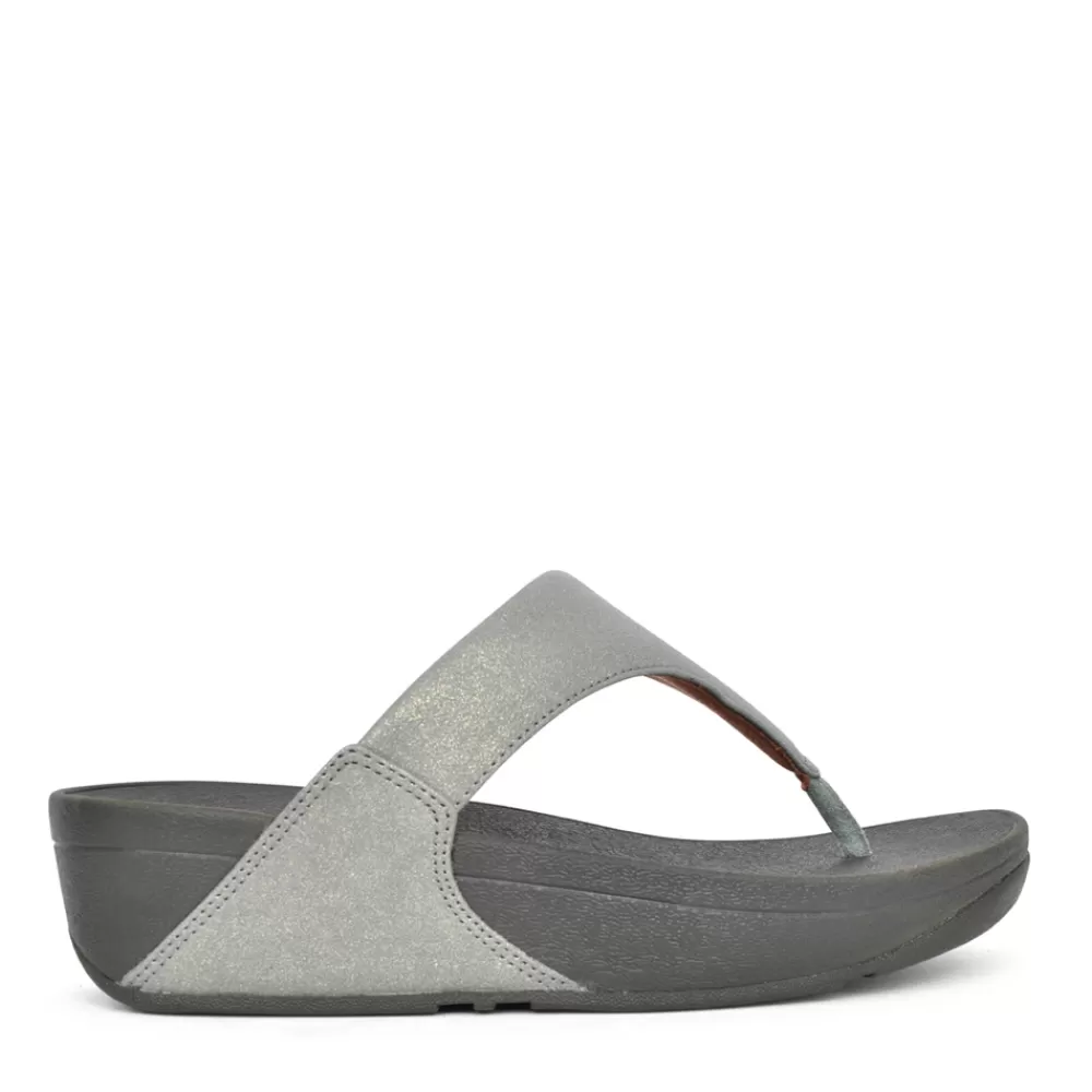 Ladies FITFLOP Ladies Lulu Eu9-919 Toe Post In Green