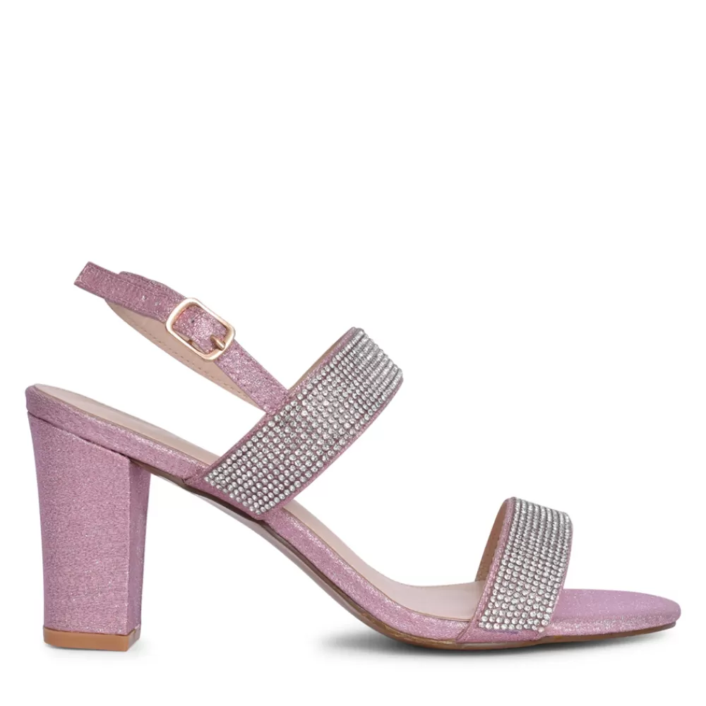 Ladies SORENTO Ladies Millhouse Block Heel Sandal In Pink