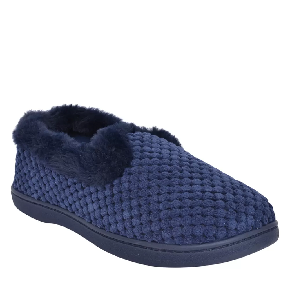 Ladies PADDERS Ladies Misha 3429 Wide Fit Slipper In Navy