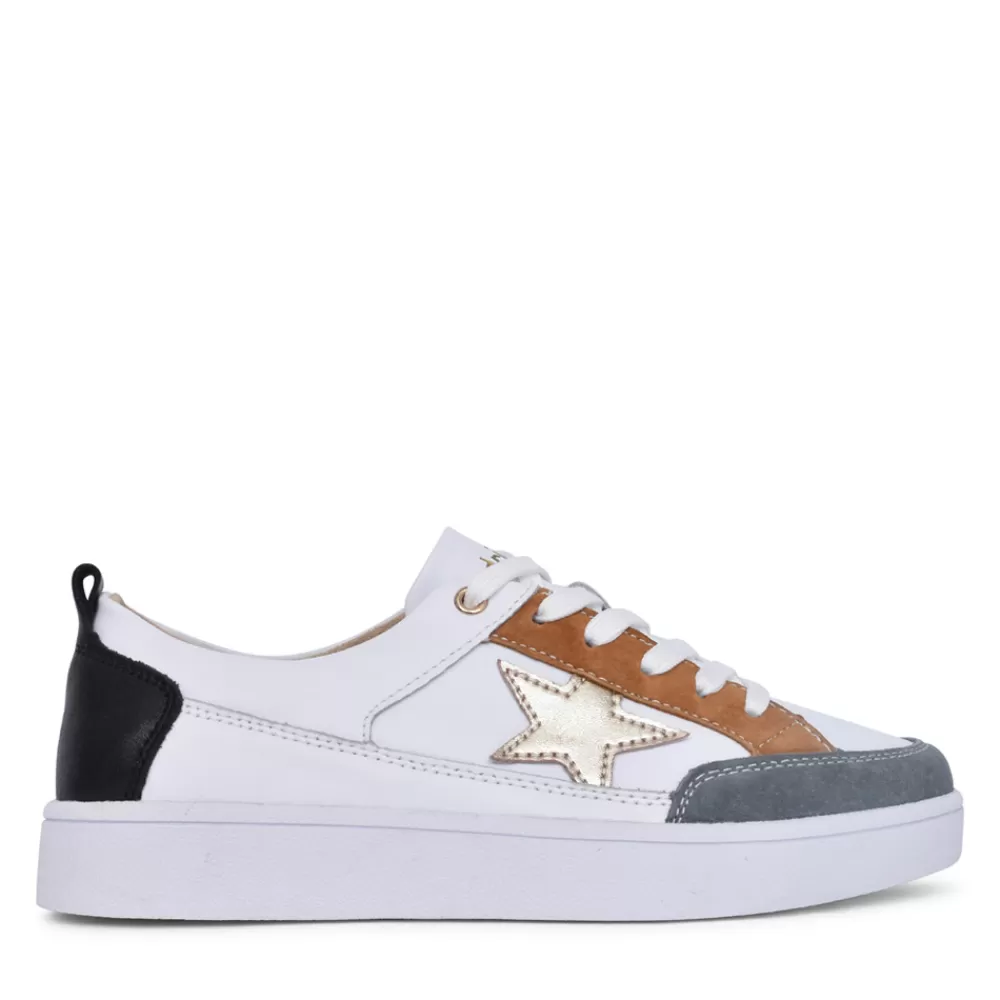 Ladies DRILLEYS Ladies Ninety Laced Trainer In White
