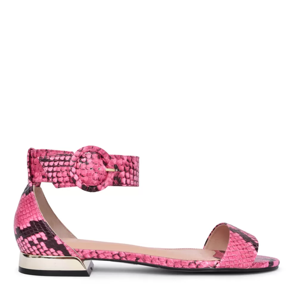 Ladies MODA IN PELLE Ladies Nivella Closed Heel Sandal In Pink