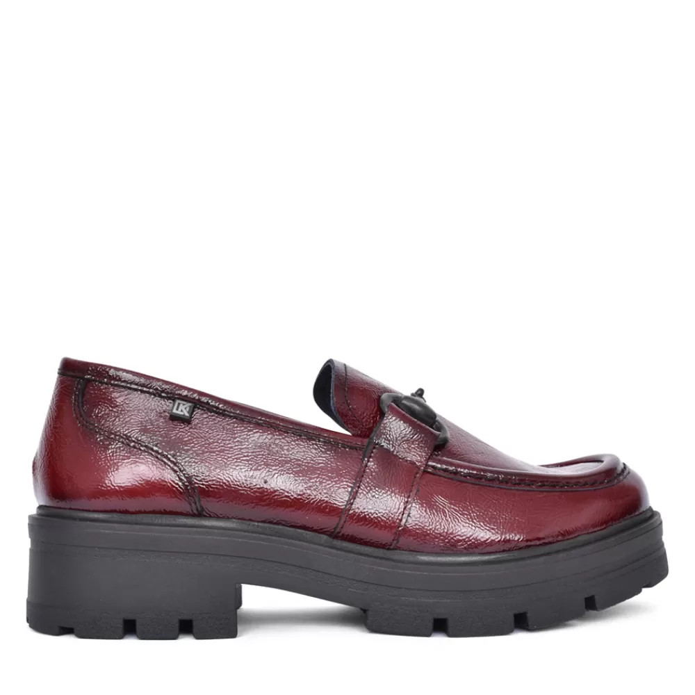 Ladies DORKING BY FLUCHOS Ladies Norte D8978 Slip-On Shoe In Wine