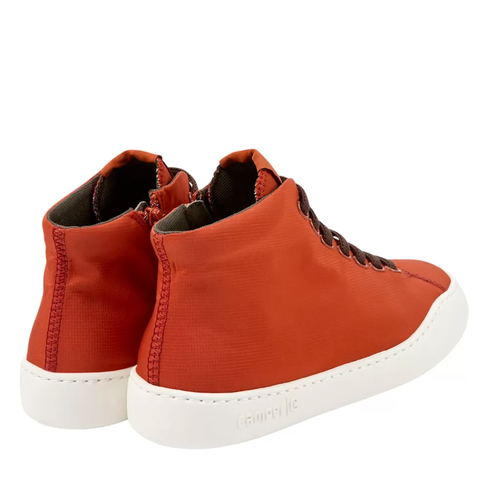 Ladies CAMPER Ladies Peu K400374 Laced Ankle Boot In Red