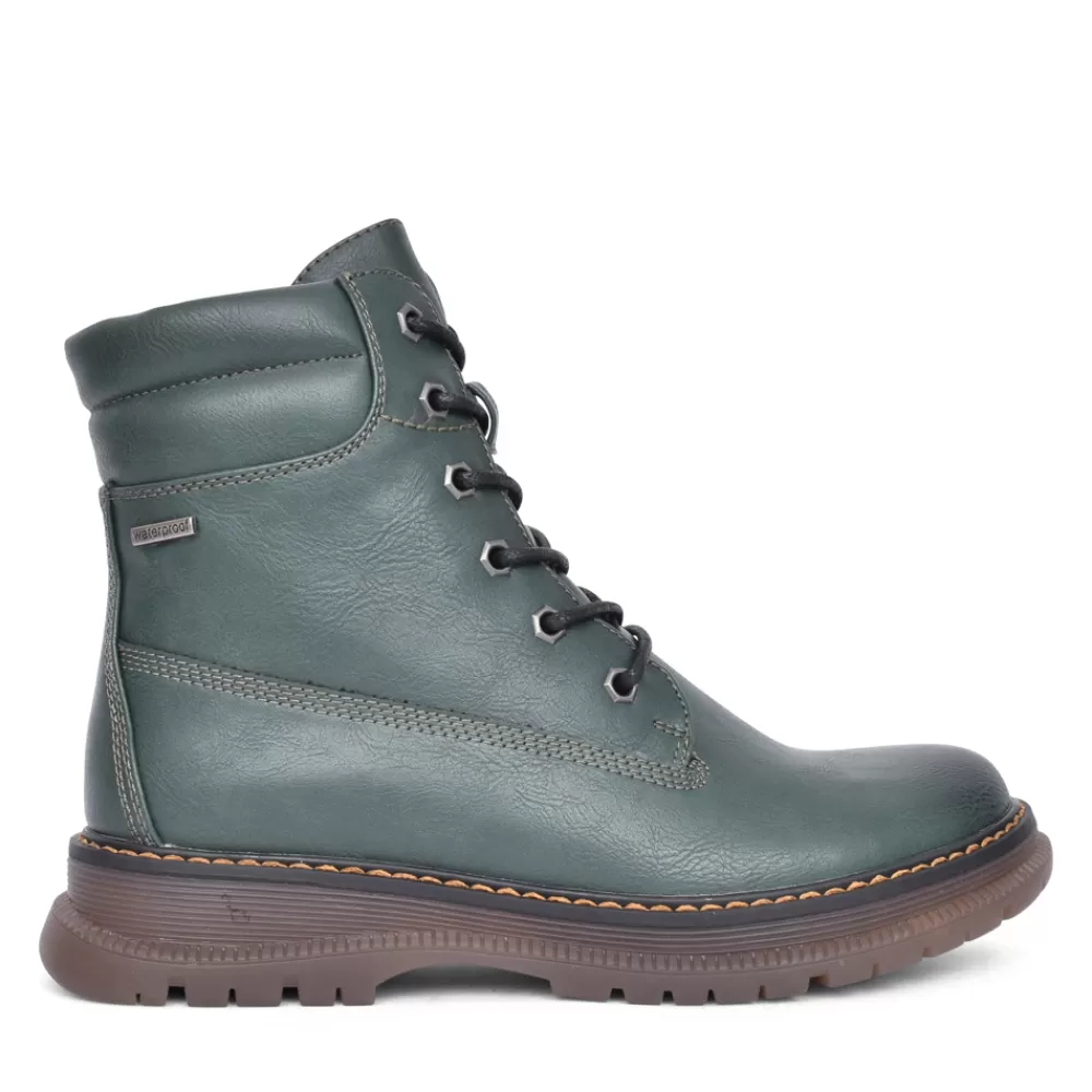 Ladies WESTLAND Ladies Peyton 01 769521 Laced Ankle Boot In Green