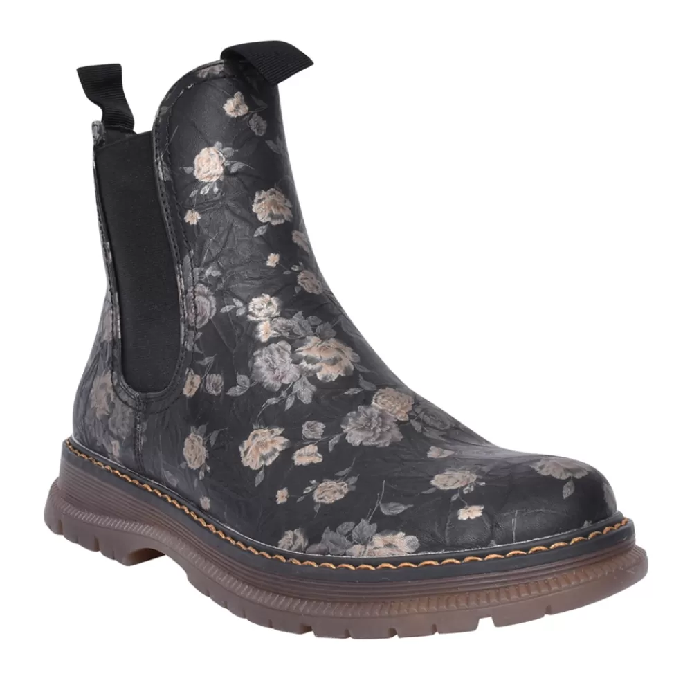 Ladies WESTLAND Ladies Peyton 05 769525 Ankle Boot In Black Multi