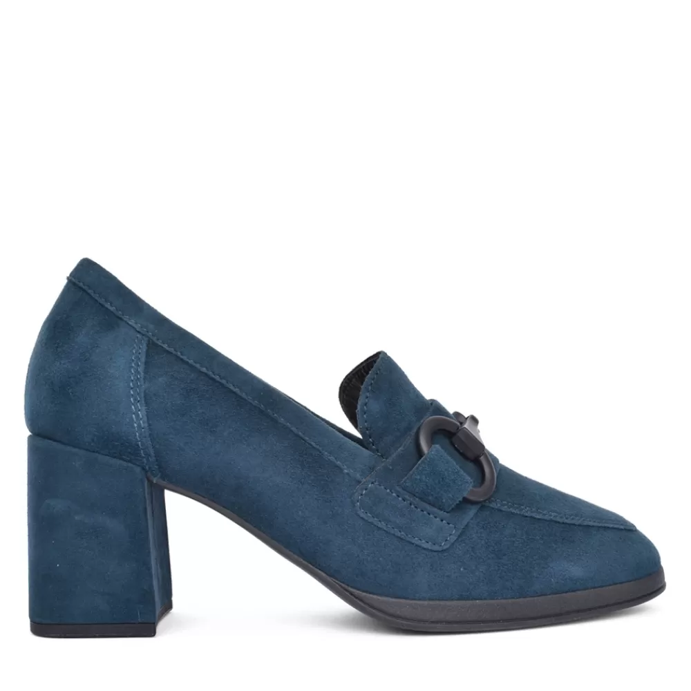 Ladies GABOR Ladies Poem 35.292 Medium Heel Shoe In Teal