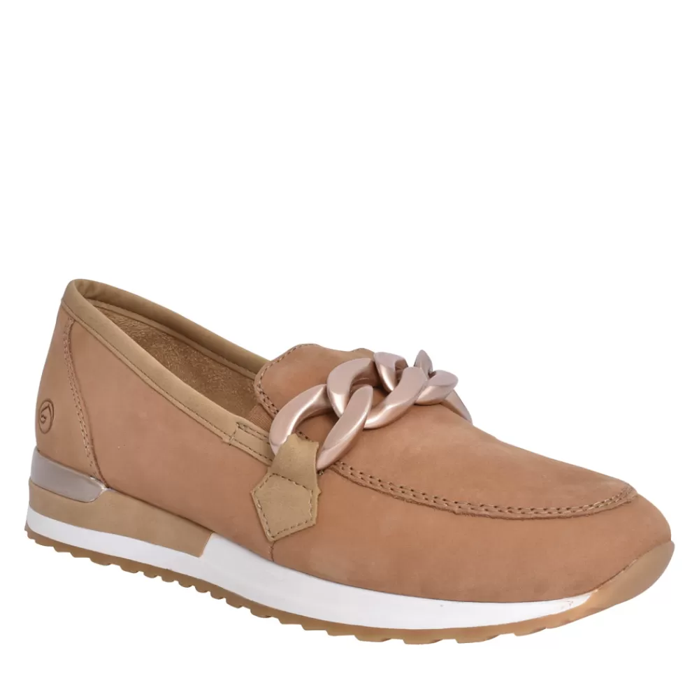 Ladies REMONTE Ladies R2544 Slip-On Shoe In Sand