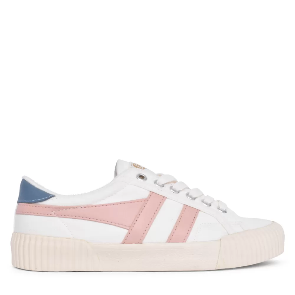 Ladies GOLA Ladies Rally Clb395 Laced Trainer In Off White