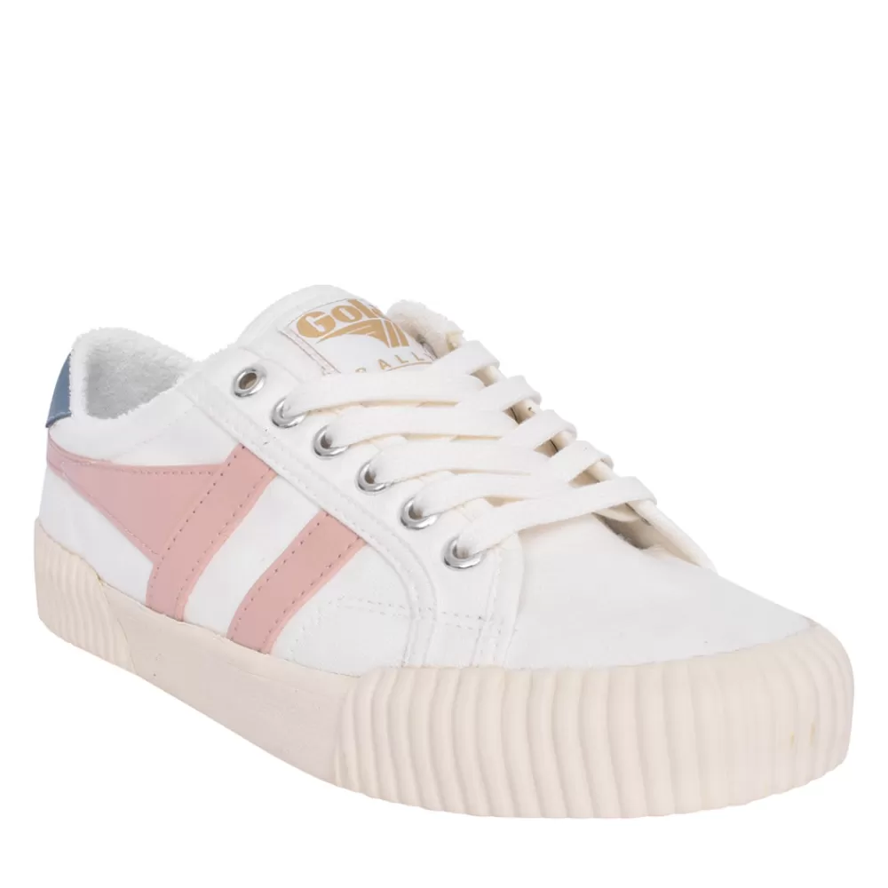 Ladies GOLA Ladies Rally Clb395 Laced Trainer In Off White