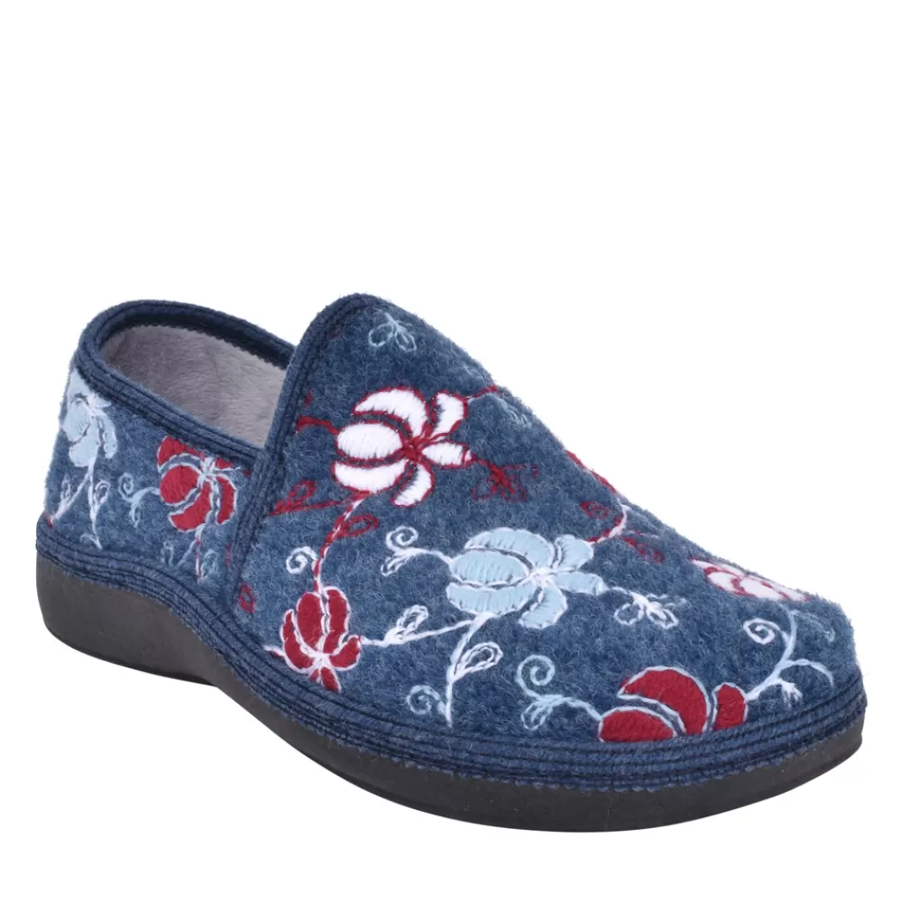 Ladies PADDERS Ladies Rosie Slipper In Blue