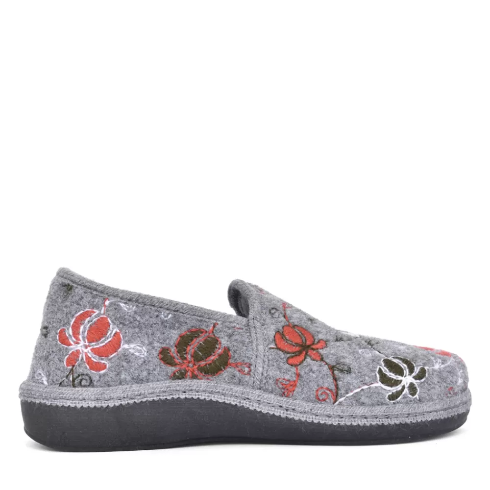 Ladies PADDERS Ladies Rosie Slipper In Grey