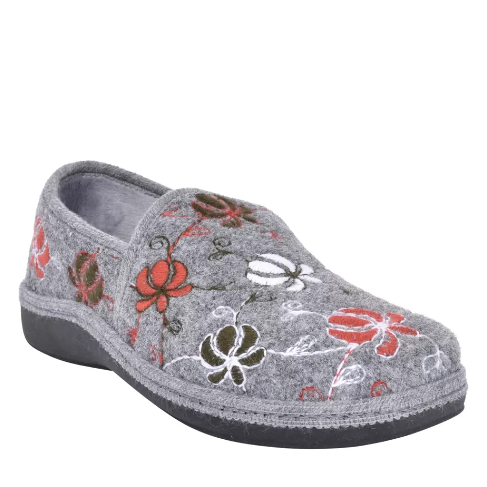 Ladies PADDERS Ladies Rosie Slipper In Grey