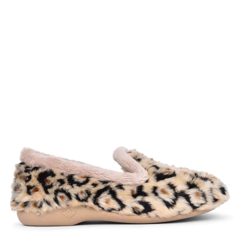 Ladies LUNAR Ladies Samba Kla150 Slipper In Beige