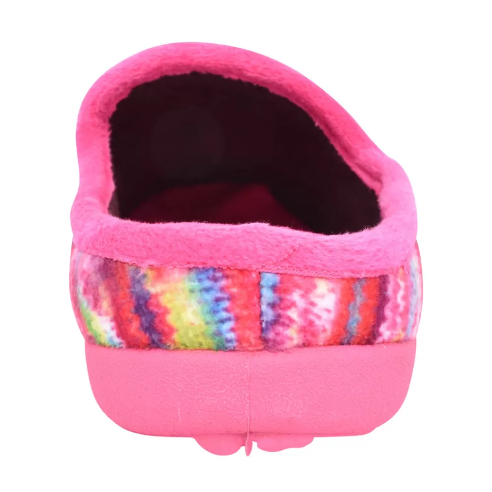 Ladies LUNAR Ladies Sherbet 11 Klw004 Mule Slipper In Pink