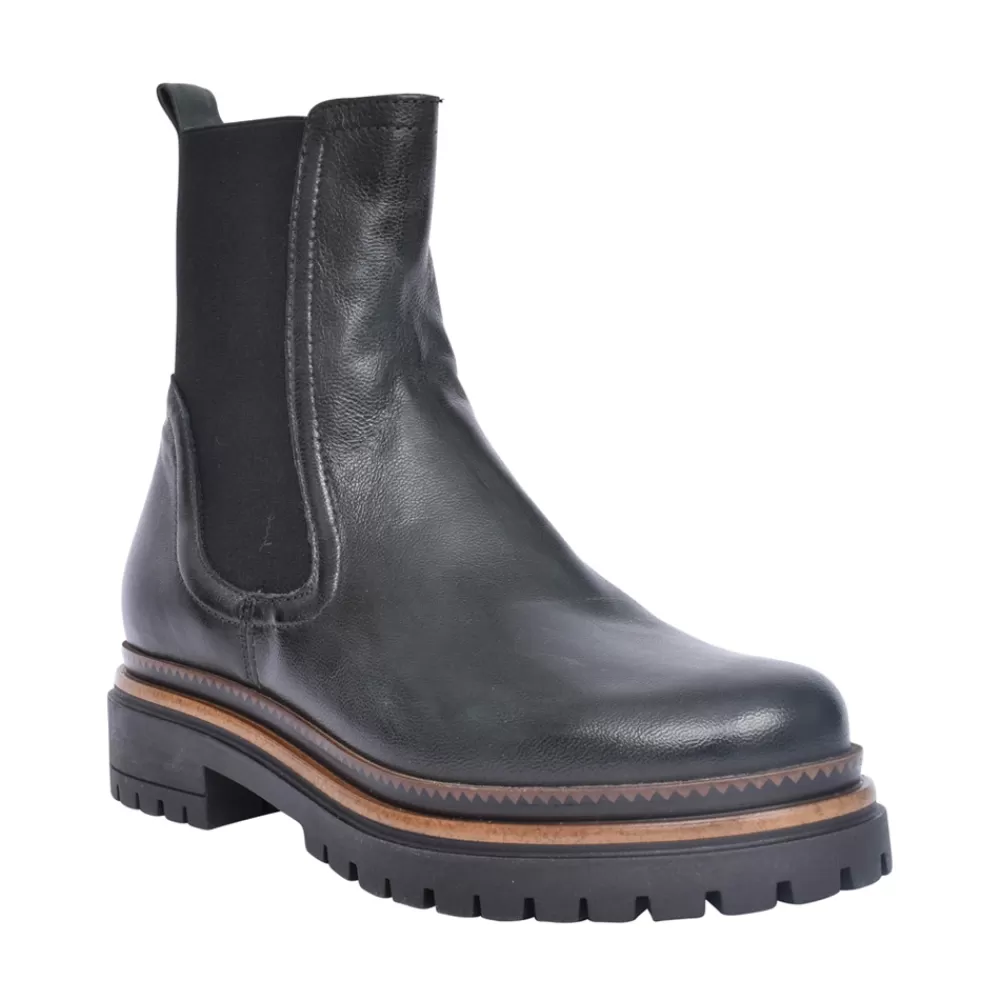 Ladies MIJUS Ladies T60204 Ankle Boot In Green