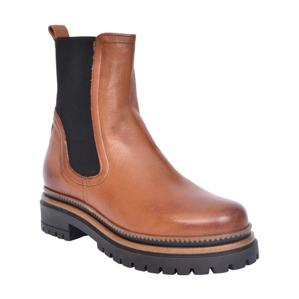Ladies MIJUS Ladies T60204 Ankle Boot In Tan