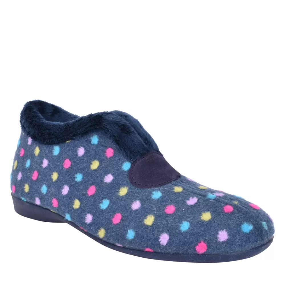 Ladies LUNAR Ladies Tennessee Klz065 Slipper In Blue