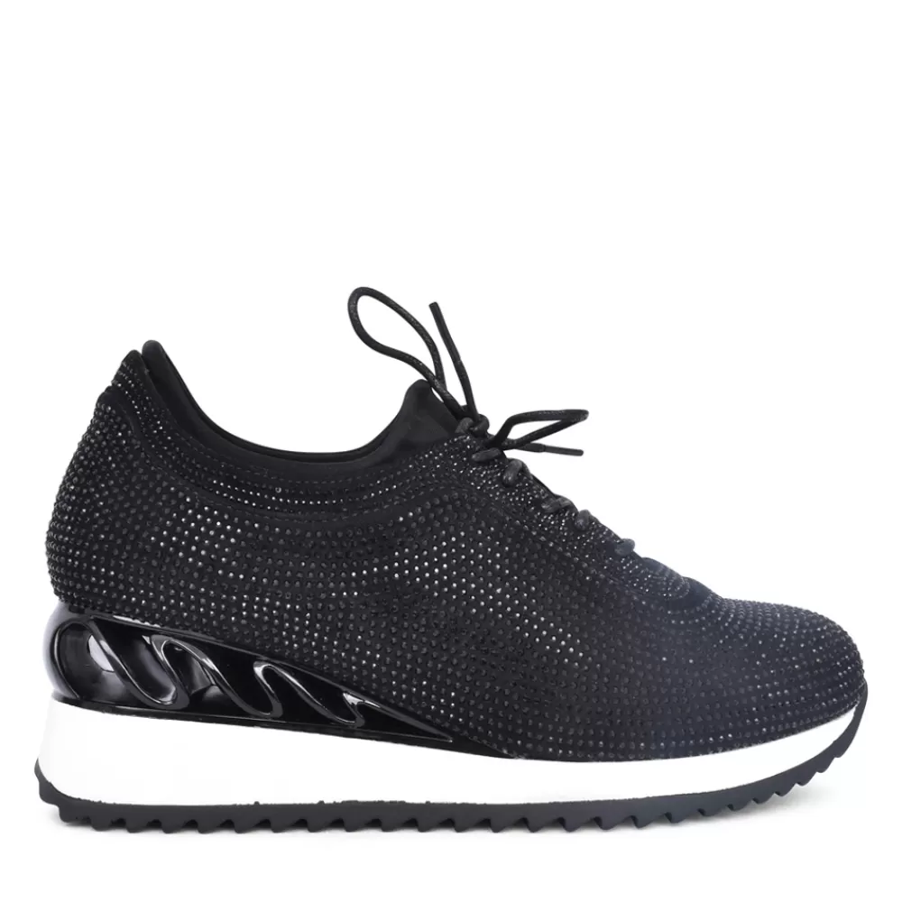 Ladies UNA HEALY Ladies The Climb Wedge Trainer In Black