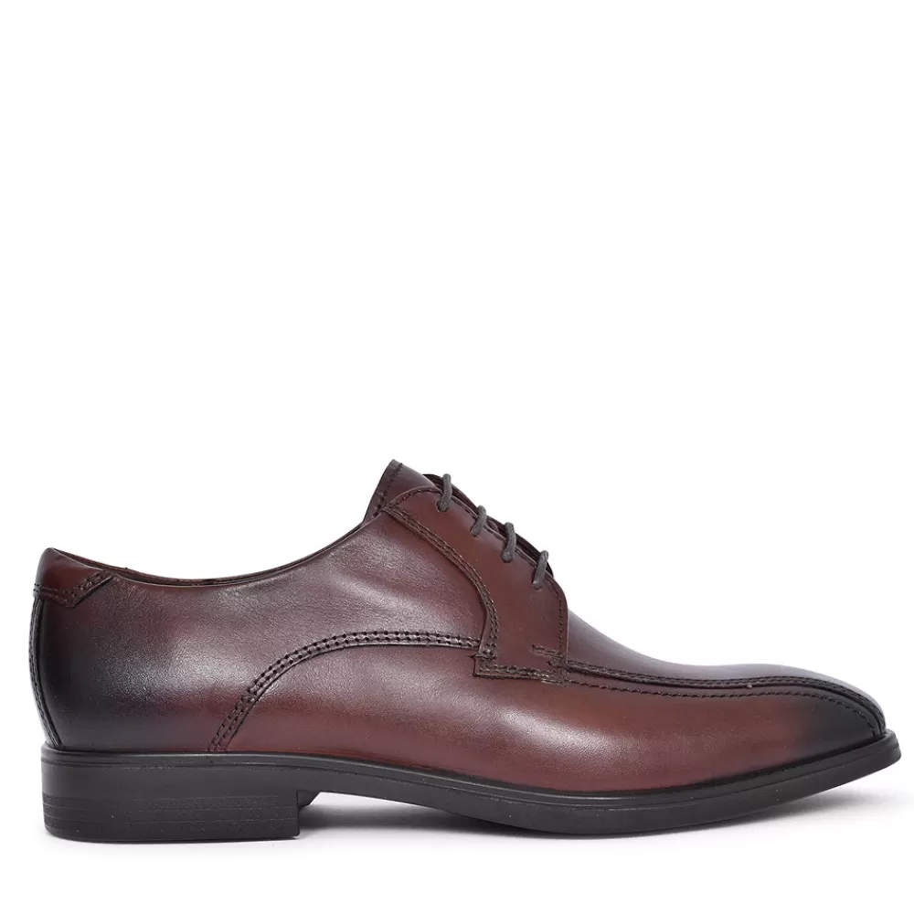 Mens ECCO Melbourne Laced Shoe For Men In Brown