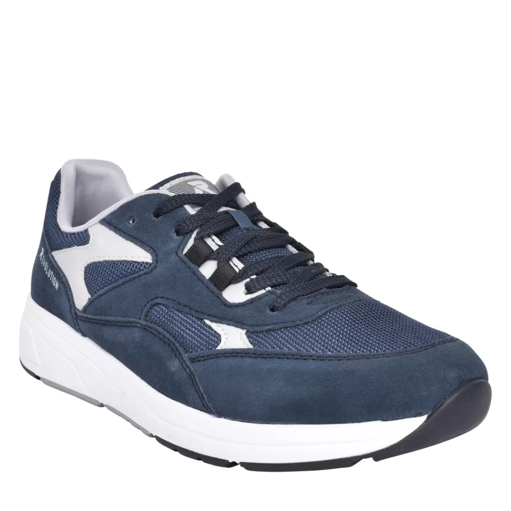 Mens RIEKER EVOLUTION Mens 07000 Laced Trainer In Navy