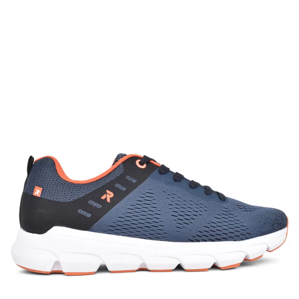 Mens RIEKER EVOLUTION Mens 07806 Laced Trainer In Blue