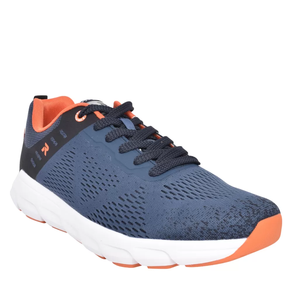Mens RIEKER EVOLUTION Mens 07806 Laced Trainer In Blue