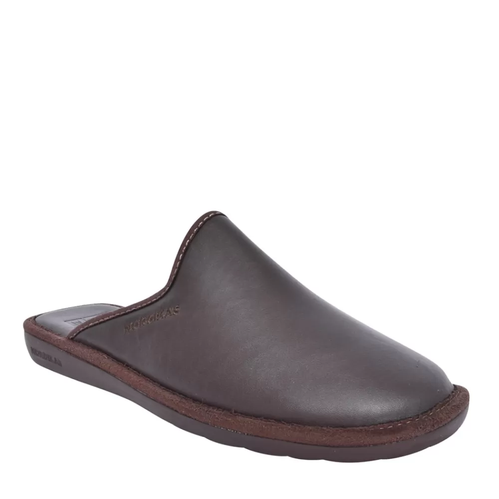 Mens NORDIKAS Mens 131 Mule Slipperin Brown