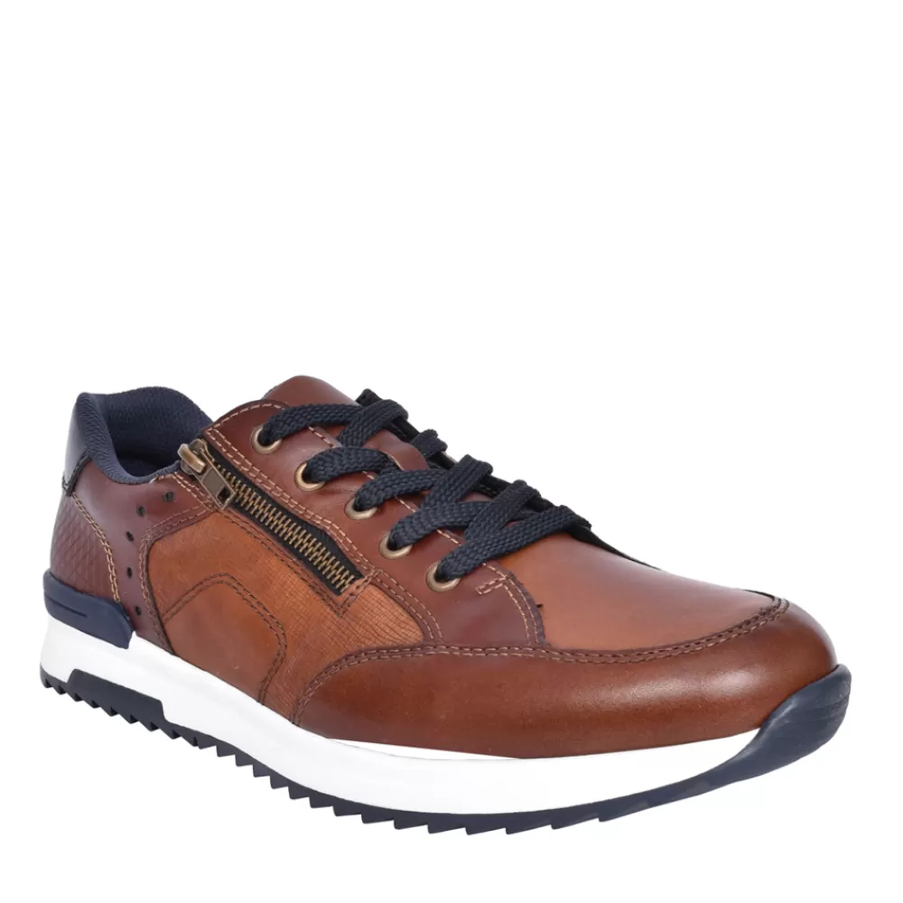 Mens RIEKER Mens 16128 Laced Shoe In Brown