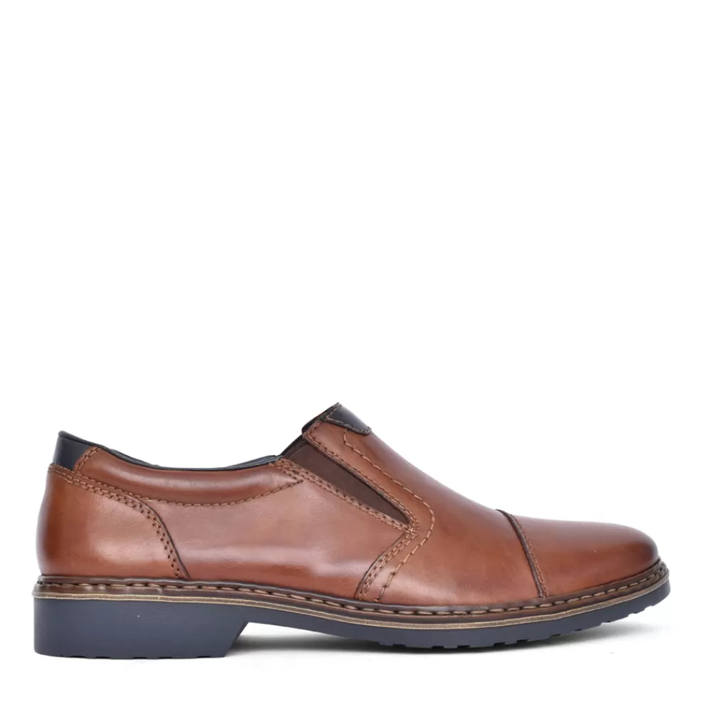 Mens RIEKER Mens 16559 Slip On Shoe In Tan