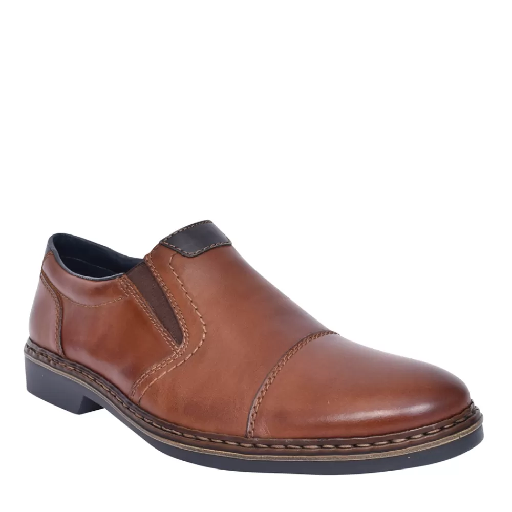 Mens RIEKER Mens 16559 Slip On Shoe In Tan