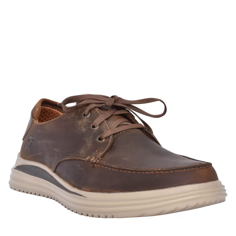 Mens SKECHERS Mens 204473 Valargo Shoe In Brown