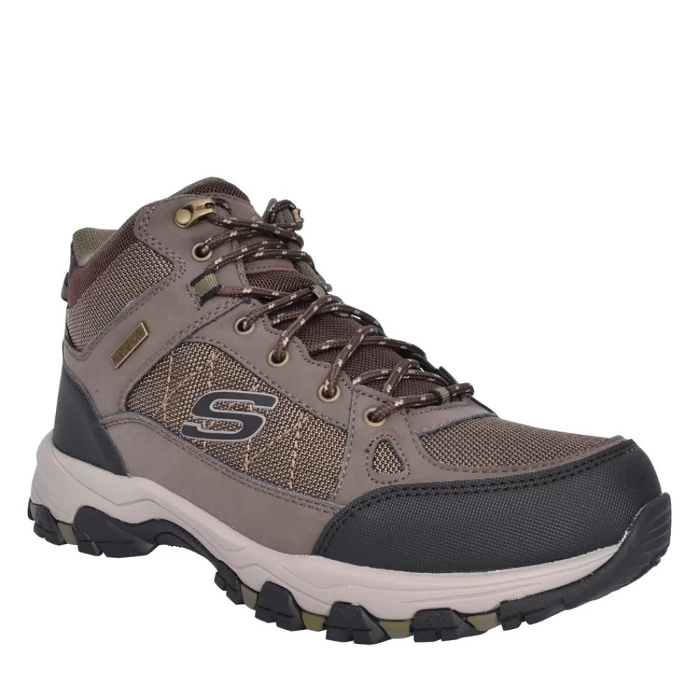 Mens SKECHERS Mens 204477 Melano Walking Boot In Brown