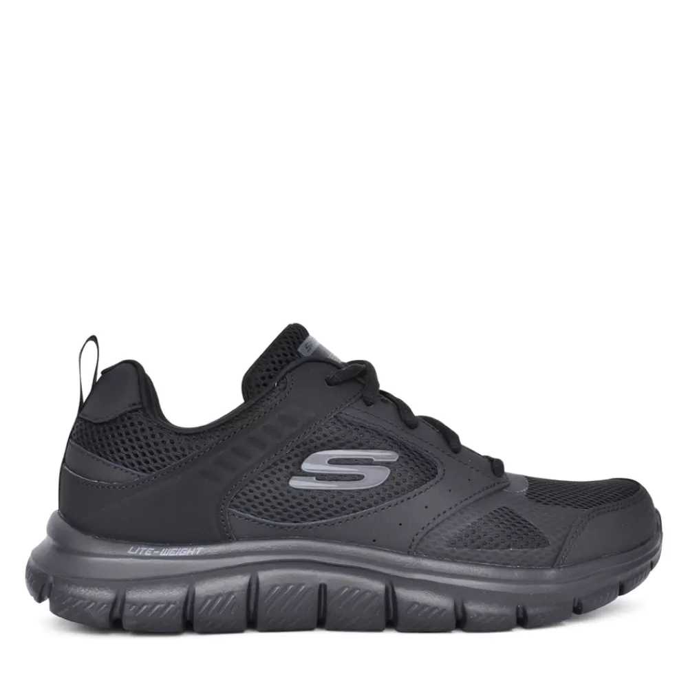 Mens SKECHERS Mens 232398 Syntac Laced Trainer In Black