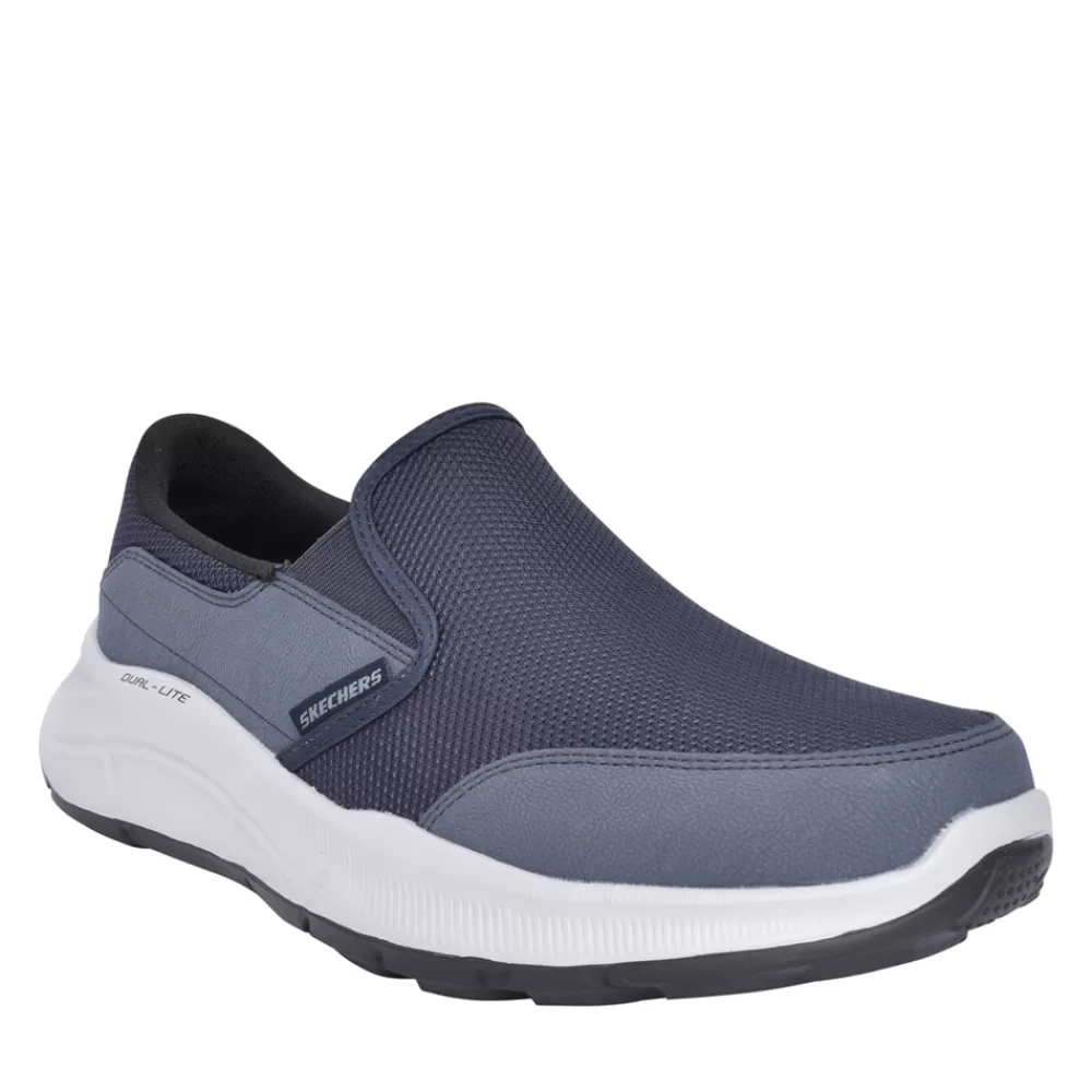 Mens SKECHERS Mens 232515 Equalizer Slip-On Trainer In Navy
