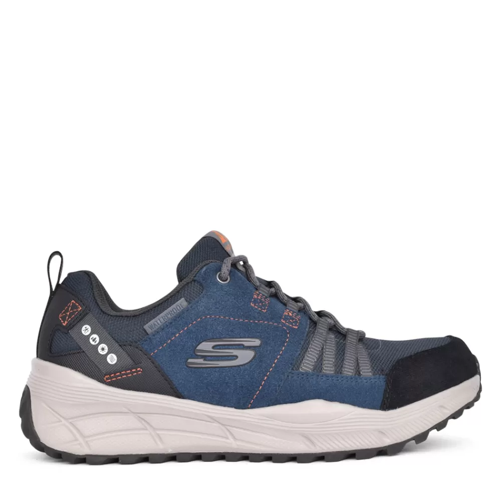 Mens SKECHERS Mens 237179 Equalizer Walking Shoe In Navy
